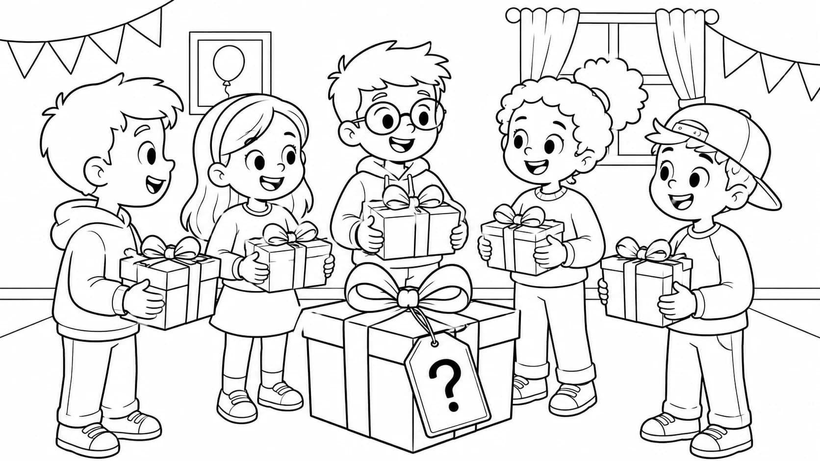 Amigo Secreto Personalizado: Como Acertar no Presente com Desenho para Colorir