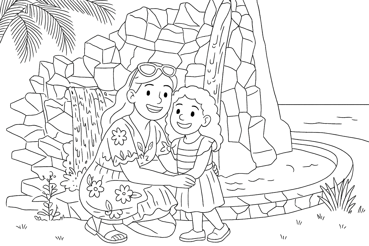 Presente de Dia das Mães Personalizado: Desenho para Colorir com a Foto Dela