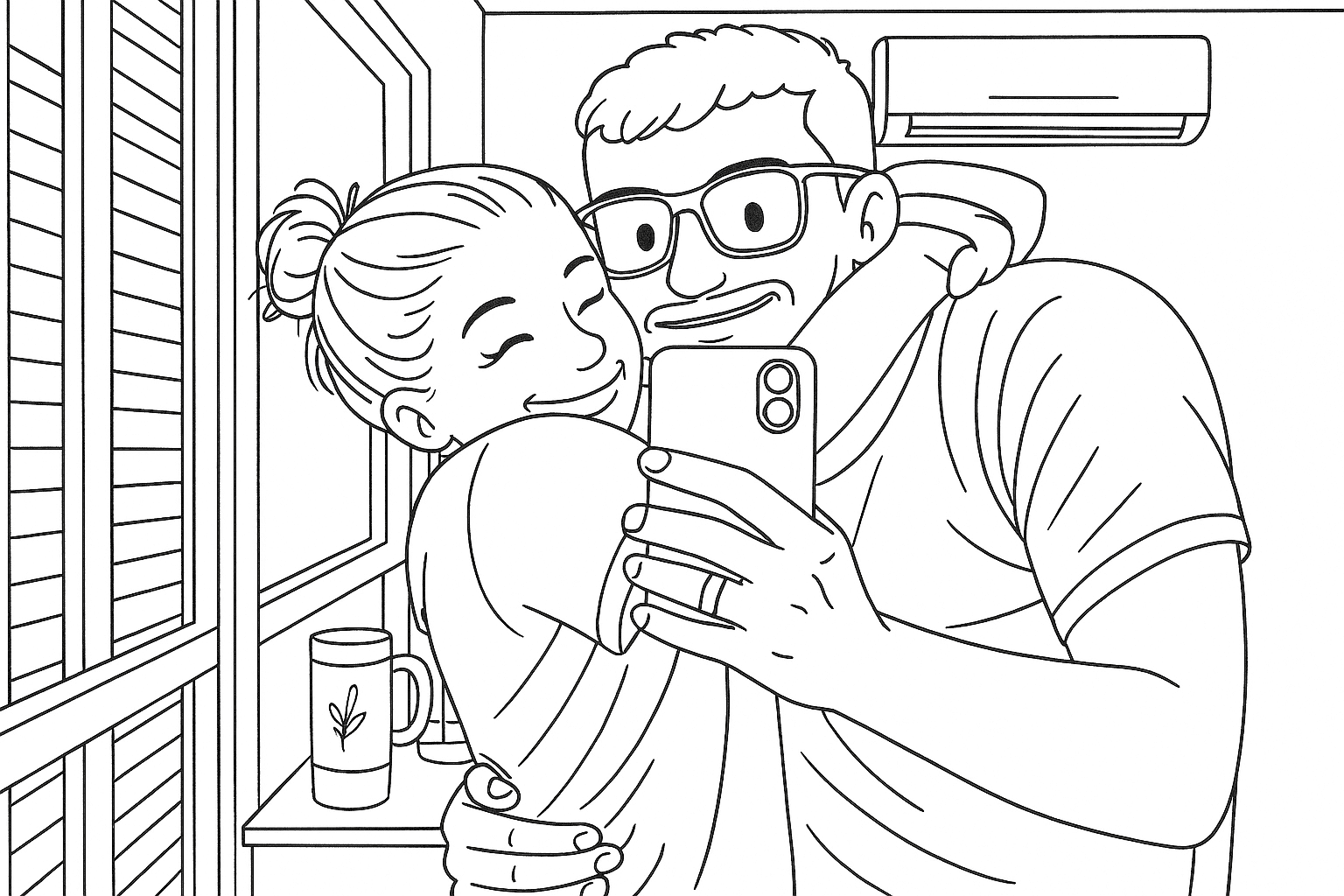 Lembrancinha de Chá de Panela Personalizada: Desenho para Colorir